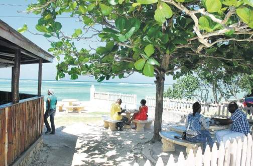 beach side restaurant